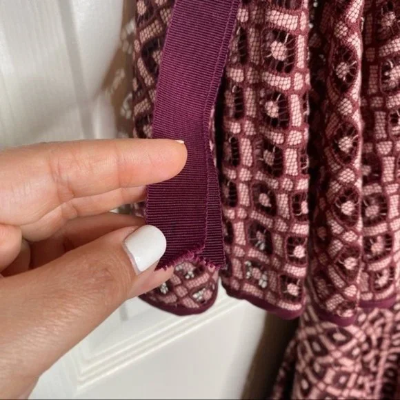 cinq a sept Cossette Lace Bell-Sleeve Dress - Picture 10 of 13